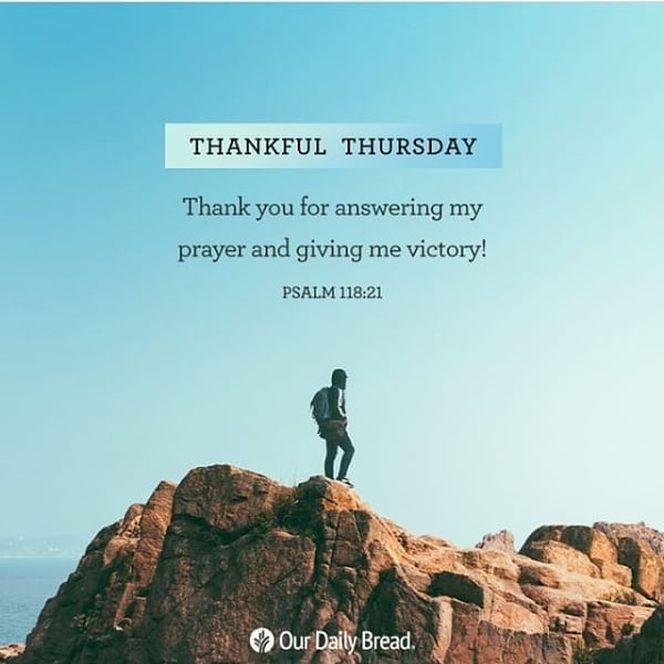 What are you thankful for today?