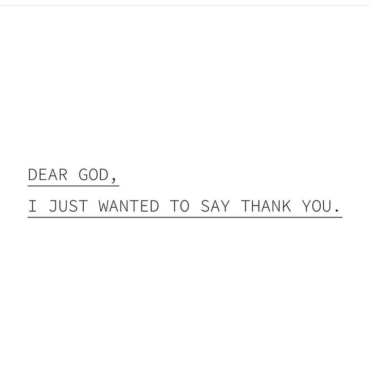 It just takes a moment to say thanks!