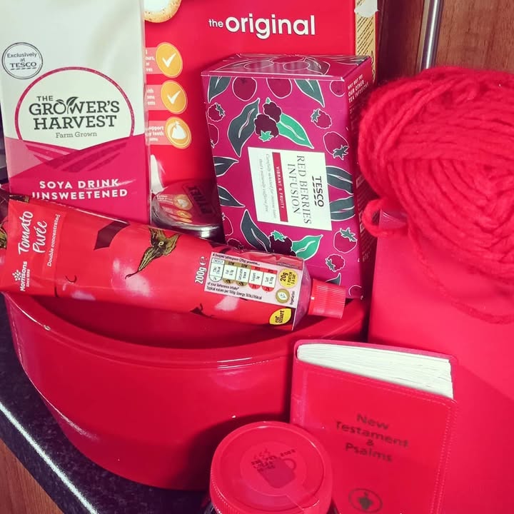 Had a great time this morning looking at red and getting collective…