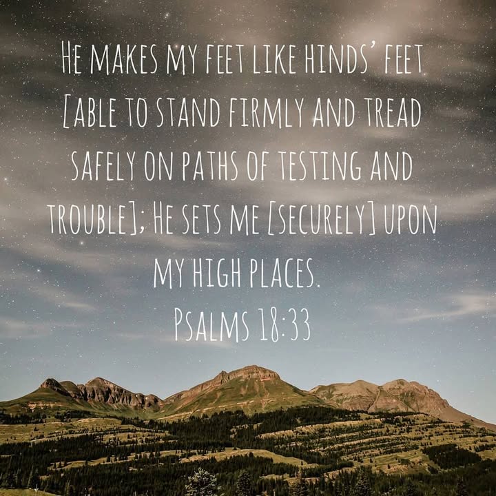 Whatever this week brings hold on to the truth that you are secure …