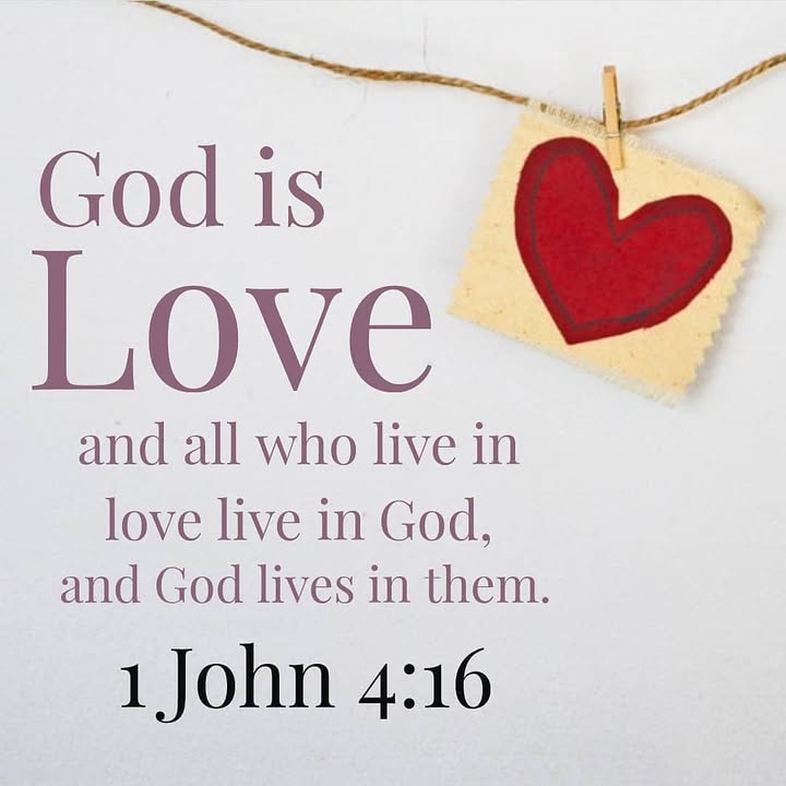 God is Love.