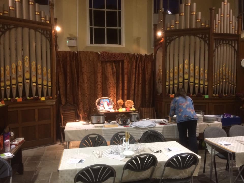 Last Sunday was our Harvest Service followed by our Harvest Supper …