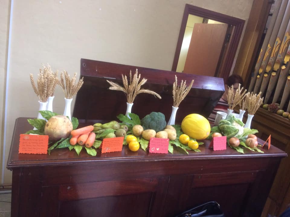 Last Sunday was our Harvest Service followed by our Harvest Supper …