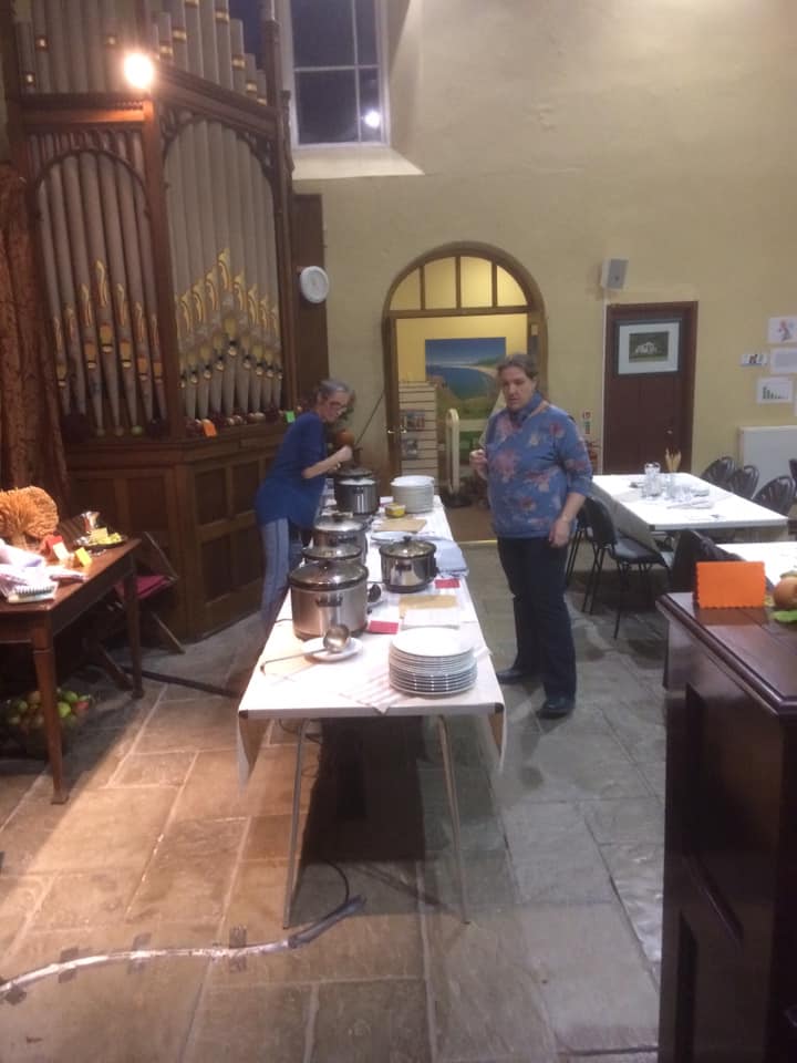 Last Sunday was our Harvest Service followed by our Harvest Supper …