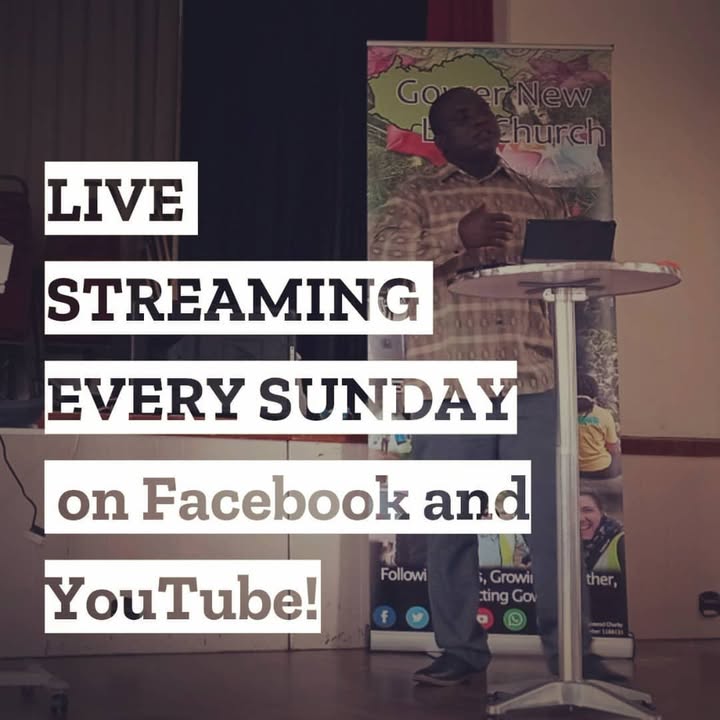 Did you know that every Sunday we live stream our services?