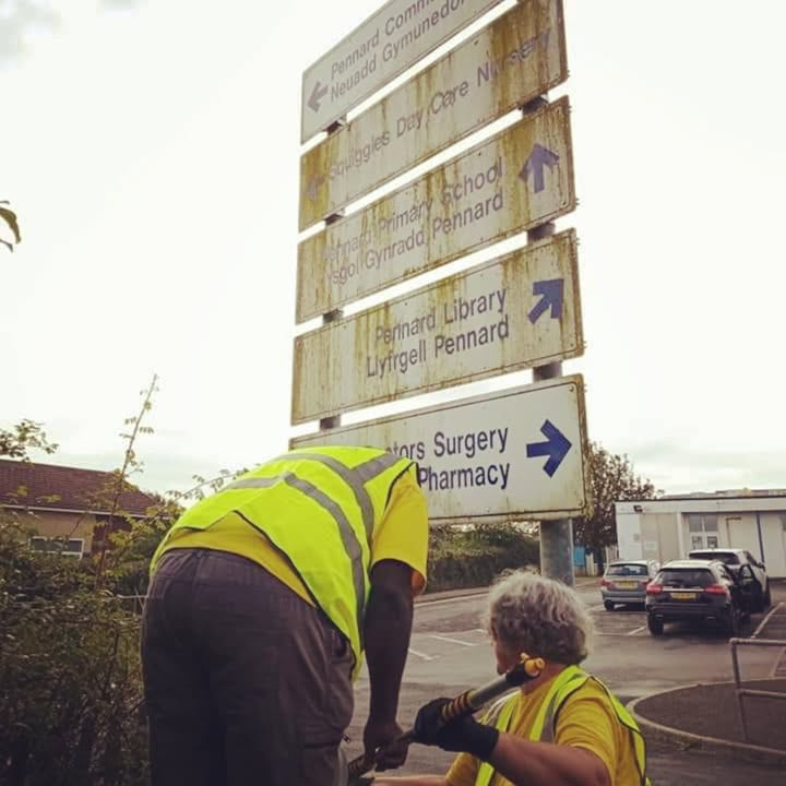 Huge thanks to our team who supported Ben Walker in his initiative …