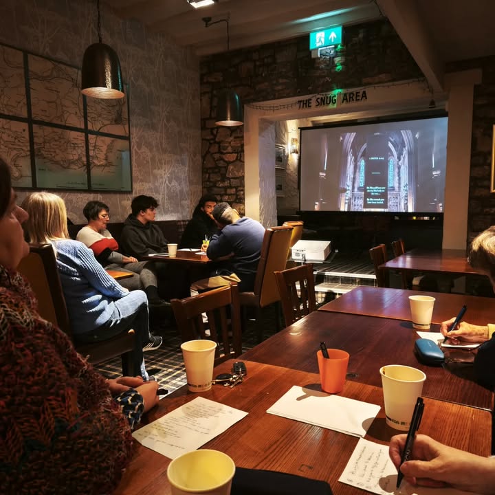 We’re continuing to really enjoy the Alpha Course at The Gower Inn.