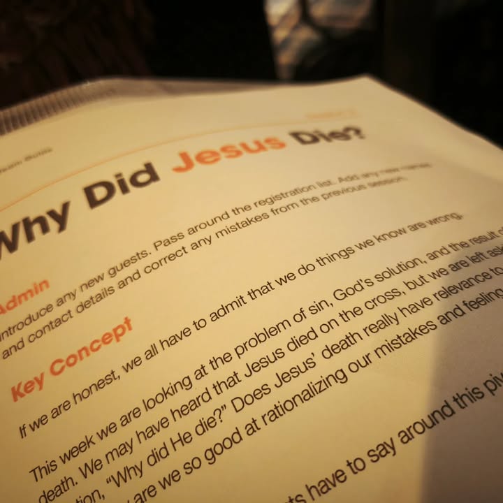 We’re continuing to really enjoy the Alpha Course at The Gower Inn.