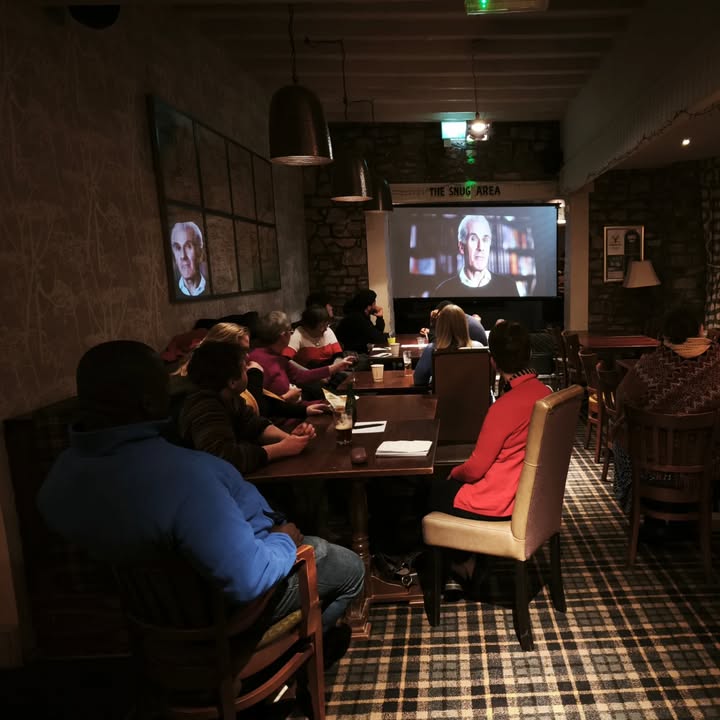 We’re continuing to really enjoy the Alpha Course at The Gower Inn.