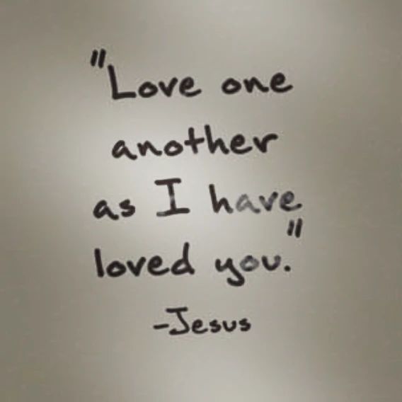 Friday wisdom ♥️ #loveoneanother #love #church #jesus