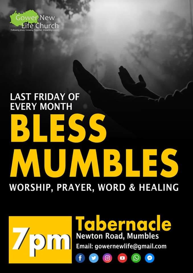 Just a reminder that we will be having our Bless Mumbles monthly me…