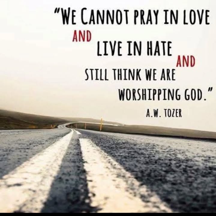Powerful quote from AW Tozer – Let’s keep rereading this until it t…