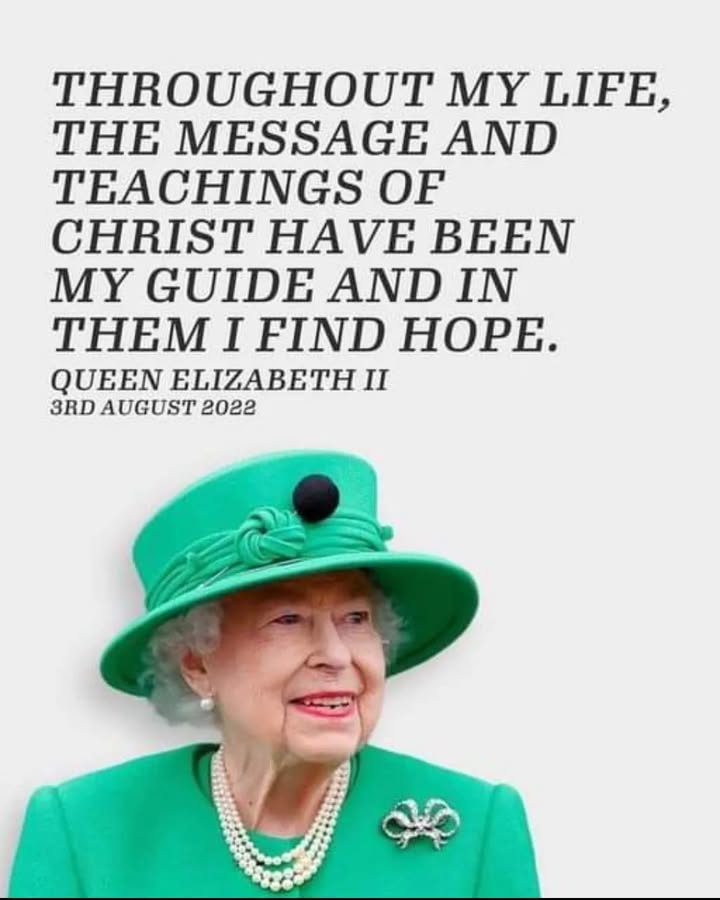 Father thank You for Your servant, our Queen, for her boldness to s…
