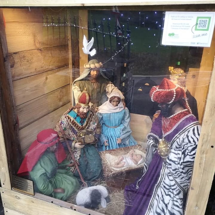 The Nativity is up!