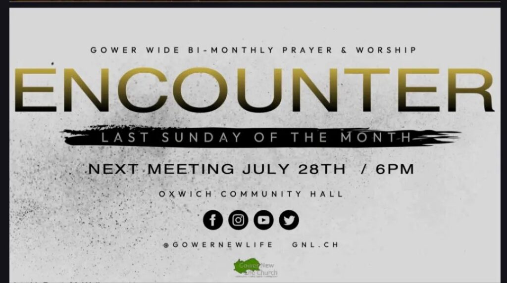 We’re looking forward to meeting this Sunday evening, July 28th, Ox…