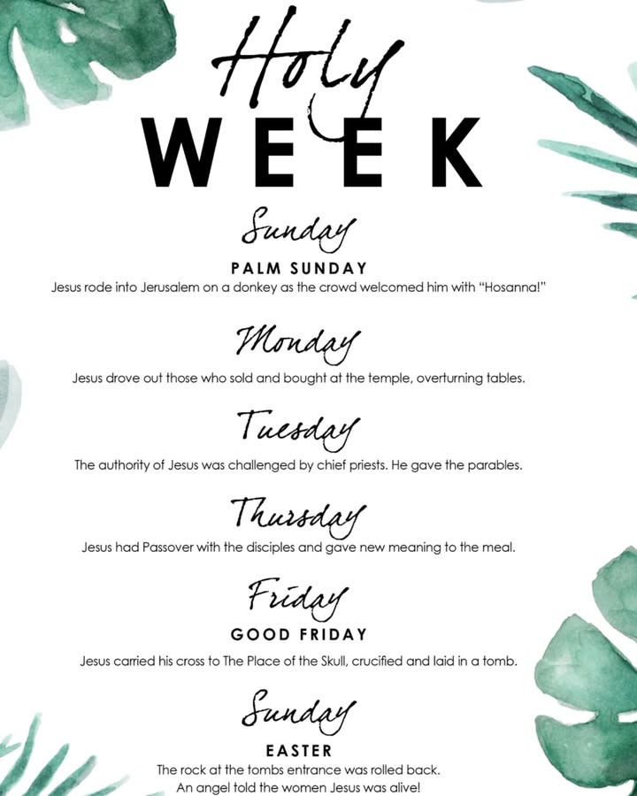 A lot can happen in a week!