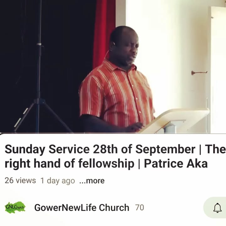 Check out yesterday’s message on our YouTube channel: https://www.y…
