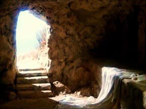 Through the empty tomb there is hope.