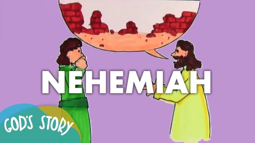 Encourage your kids today with the Story of Nehemiah #kids #word #t…